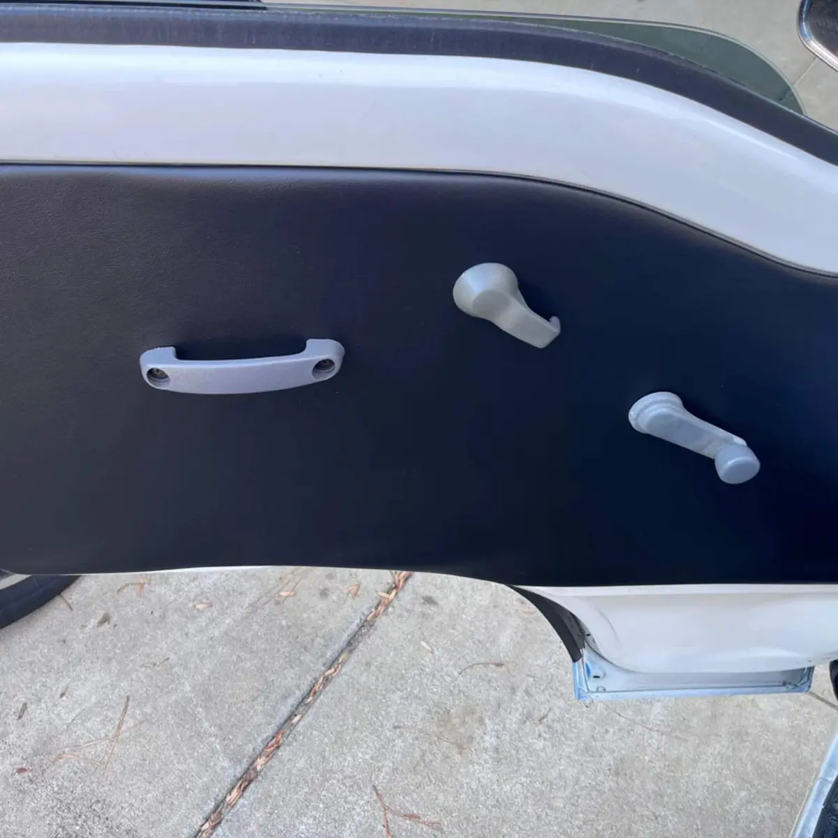 Subaru Sambar Door Panel Covers - Black - Driver & Passenger Side - Subaru Sambar Truck - Ks3, Ks4 Models - 1990-1998 1