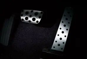Genuine Lexus Japan 2015 Rc F-Sport Aluminium Pedal 2Pcs Kit 4