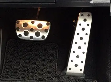 Genuine Lexus Japan 2013-2015 Gs F-Sport Aluminium Pedal 2Pcs Kit 1