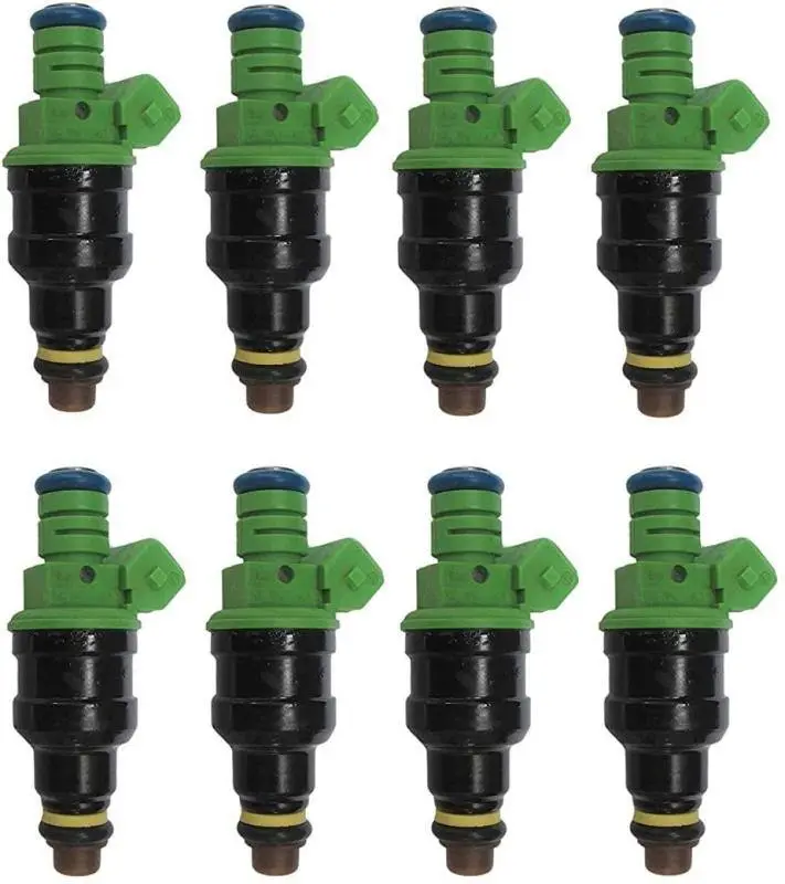 8 Pcs Ev1 Fuel Injectors 0280150558 For Gm Lt1 Ls1 Ls6 Ford Mustang 42Lb 440Cc 1