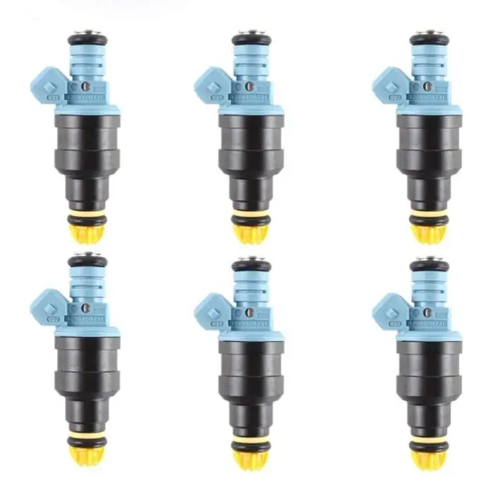 6Pcs 0280150715 Fuel Injector Fit For Bmw 325I 325Is 325Ix 750Il 850Csi 850I 1