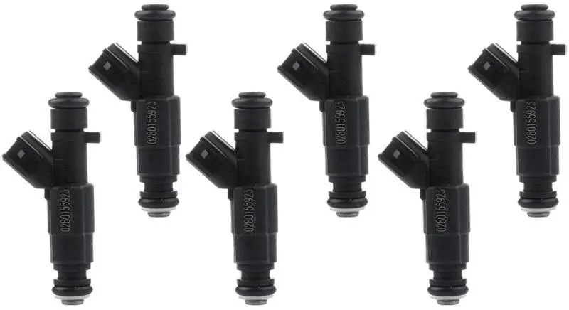 6Pcs 0280155923 Oem Fuel Injector For Cadillac Deville Pontiac Oldsmobile 4.0 4.6L 1