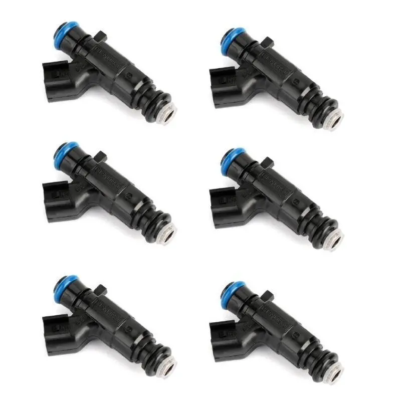 6Pcs Bosch 0280156131 280156131 Fuel Injector 04-06 Cadillac Cts 3.6L V6 Ly7 12571159 1