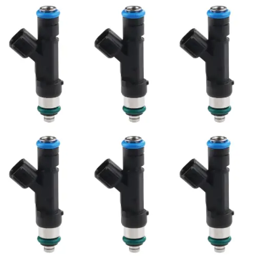 6Pcs 0280158119 Fuel Injector For Bosch Jeep Dodge Wrangler Chrysler 3.3L 3.8L 1