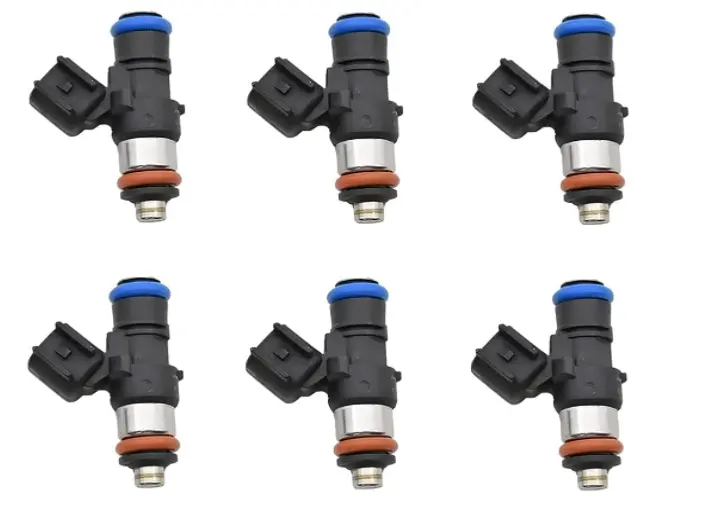 6Pcs Fuel Injectors 0280158189 For Ford Mercury Mazda 3.0L Escape Fusion V6 1