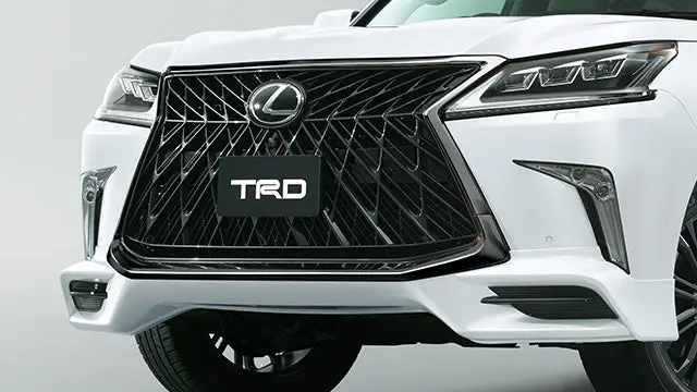 Genuine Lexus Japan 2020-2021 Lx 570 Sport Edition Front Spoiler Kit With Sport Mesh Grille Kit 1