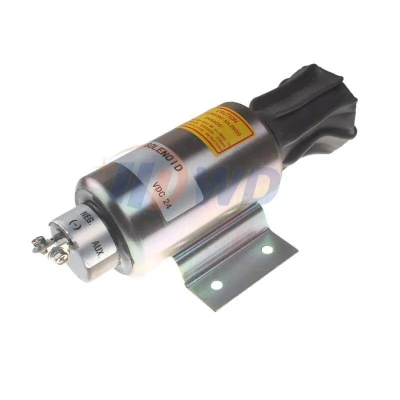 04400-08800 04400-08801 24V Fuel Stop Solenoid Fit For Mitsubishi Sr S12r S16r Engine Replacement 1