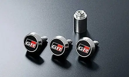 Genuine Toyota Japan 2020-2025 Gr Gazoo Racing License Plate Lock Bolt Set 1