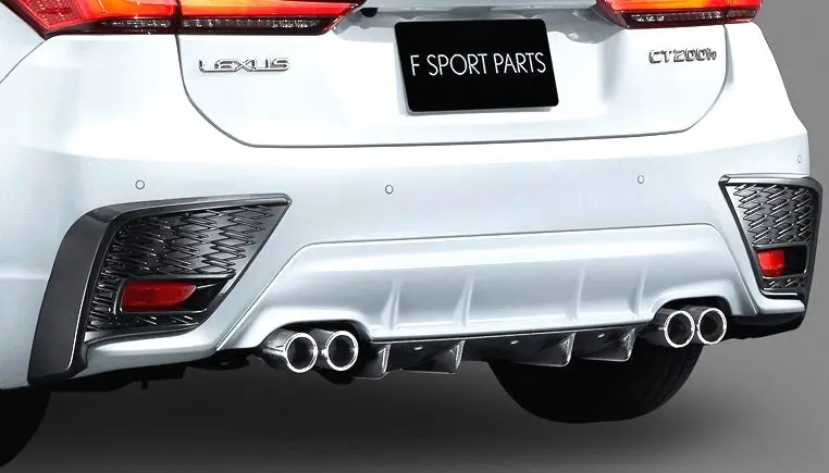Genuine Lexus Japan 2018-2020 Ct F-Sport Rear Bumper Mesh Bezel Set 1
