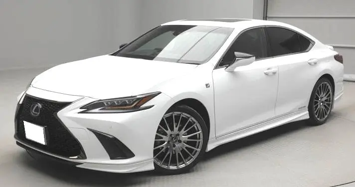 Trd Japan 2019-2021 Lexus Es Factory Painted Front Lip Spoiler 1