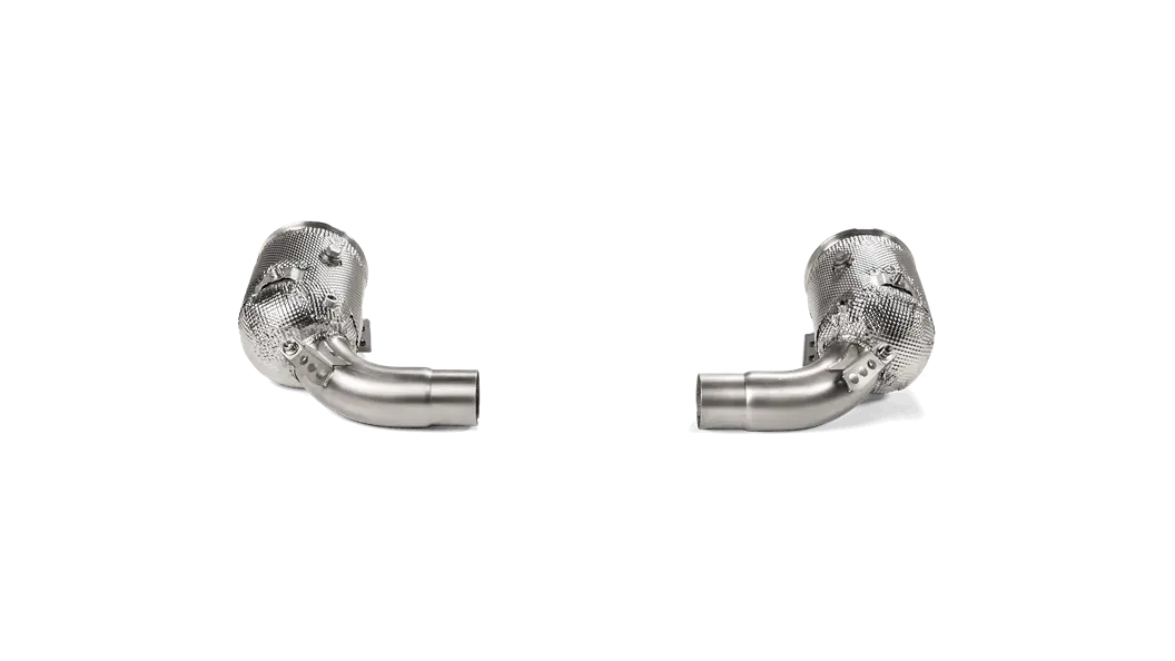Akrapovic Catalytic Link-Pipe Set For 2019–2024 Porsche 911 Carrera Models 1