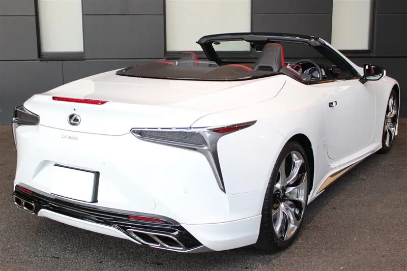 Genuine Lexus Japan 2018-2025 Lc Factory Painted Rear Skirt With Premium Dual Exhaust Tips 1