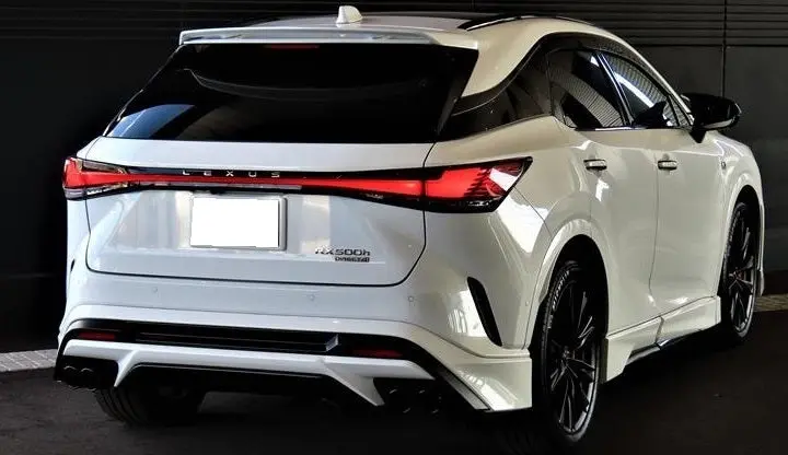 Trd Japan 2023-2025 Lexus Rx F-Sport Factory Painted Rear Skirt With Rear Diffuser 1