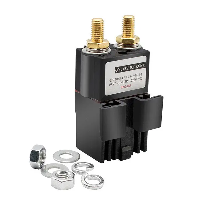 102865901 435-459 48V Precedent Slotted Solenoid Assembly For Club Car Su60-2122P 1