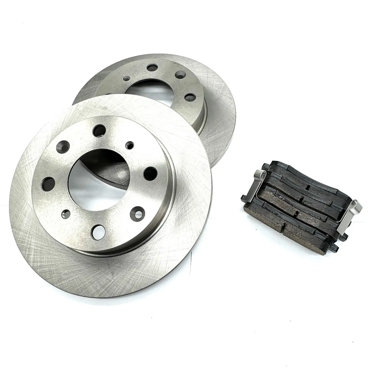Brake Package - 2 Piece - Front Brake Pads, Front Brake Rotors, - Honda Vamos Van - Hm1, Hm2 Models - 1999-2018 1
