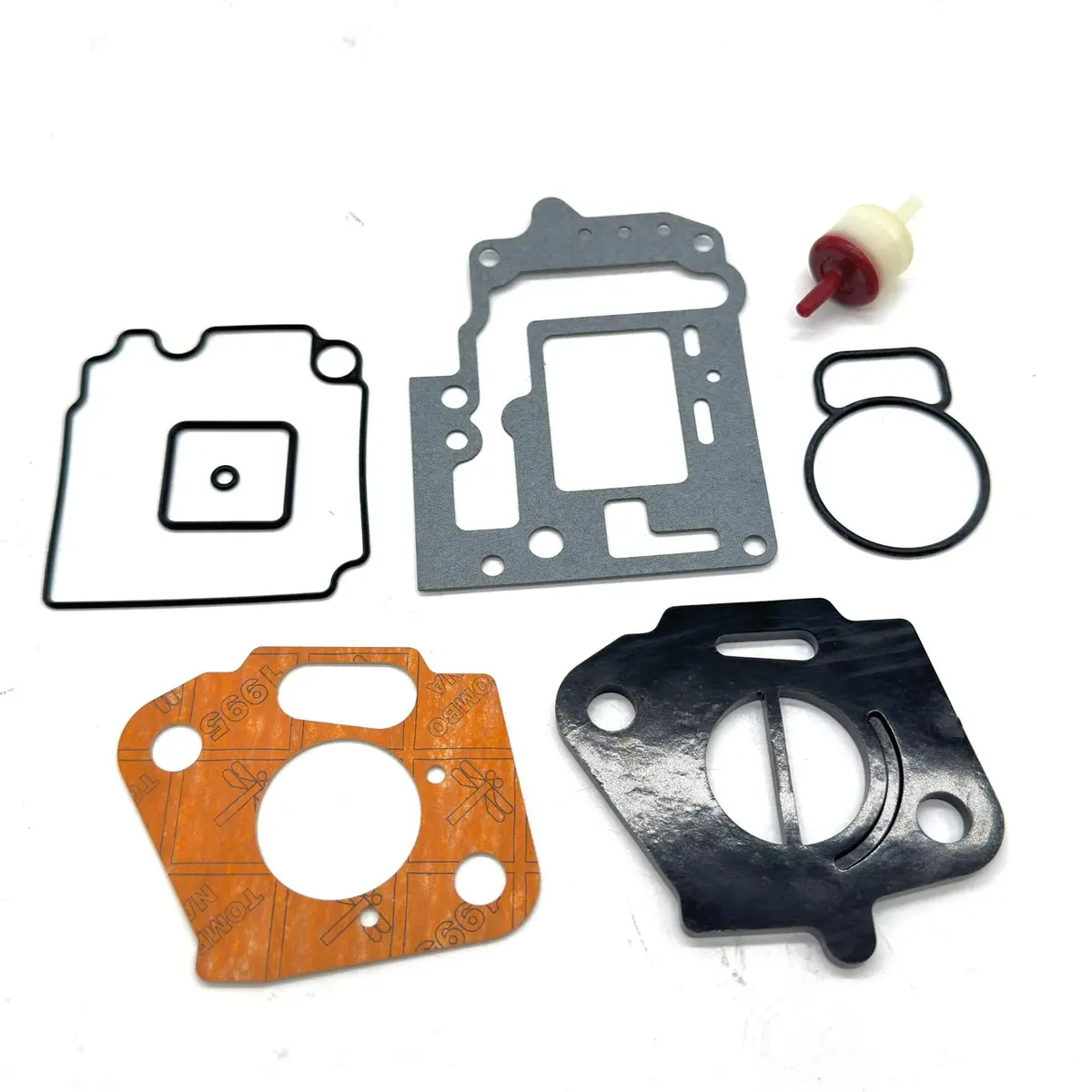 Carburetor Gasket Rebuild Kit - 8 Piece- Subaru Sambar Van Kv3, Kv4 Models - 1990-1998 1