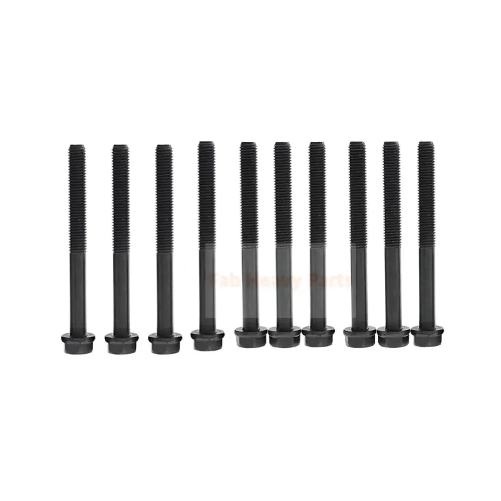 10Pcs Cylinder Head Bolt 3920780 Fits For Cummins Engine 4B 6B 6B5.9 6Bta5.9-G3 4B3.9 B5.9-C177 1