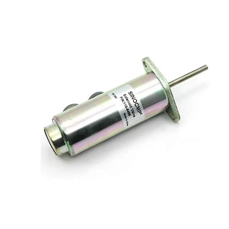 110-6465 24V Shutoff Solenoid Valve For Caterpillar 6T-4122 Engine 3304 3304B 3306 3306B 3406B 3406C 1