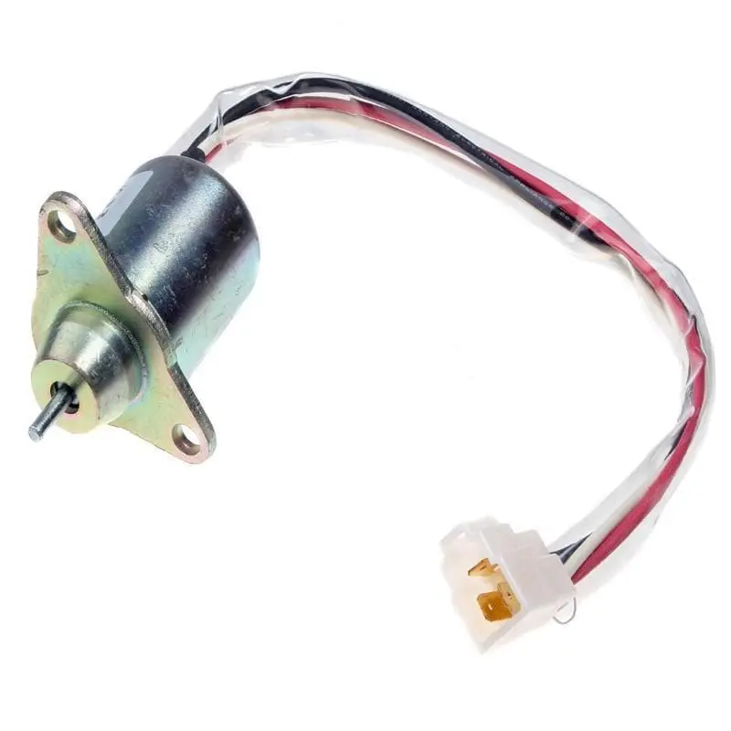 Replacement Diesel Machinery Engine Parts 119653-66500 12V Fuel Stop Solenoid For 3Tne74 3Tne68 Engine 1