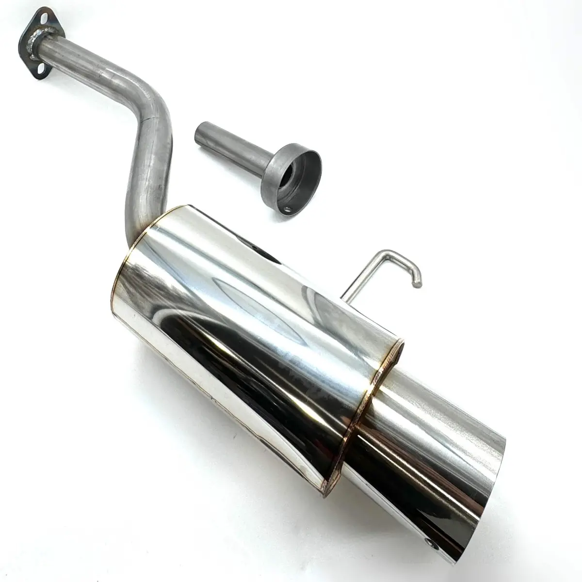 Hisawa Giga N1 Muffler - Full Stainless Steel For Honda Acty Truck Ha3, Ha4 - 1990-1999 1