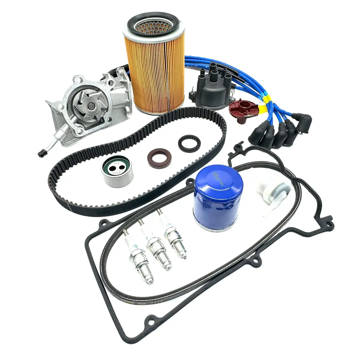 Timing Belt Kit - 19 Piece - Efns Engines -  Daihatsu Hijet Van - S100v, S110v Models - 1994-1998 1