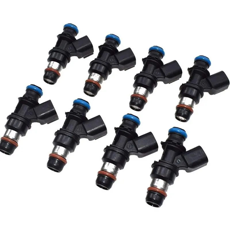 8Pcs Fuel Injector 217-1621 12580681 For Cadillac Chevrolet Gmc Hummer Chevy Gmc 4.8 5.3 6.0 6.2 1