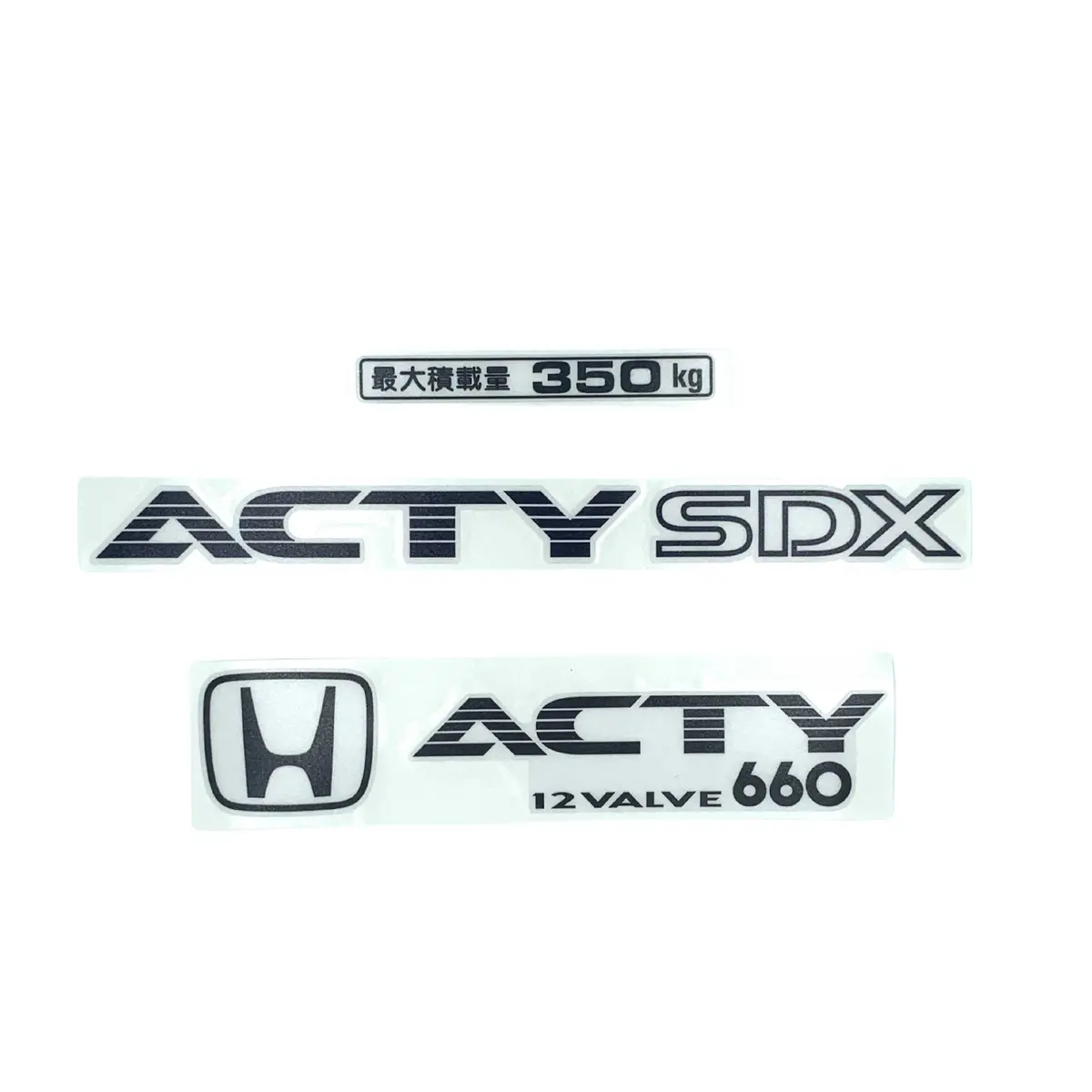 Honda Acty Sdx Decal Package - Honda Acty Truck Ha3, Ha4 Models (1990-1999) -  Premium Quality Mini Truck / Kei Truck Decal 1