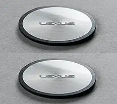 Genuine Lexus Japan 2018-2025 Ls 500/500H Aluminum Cup Holder Plate Set 4