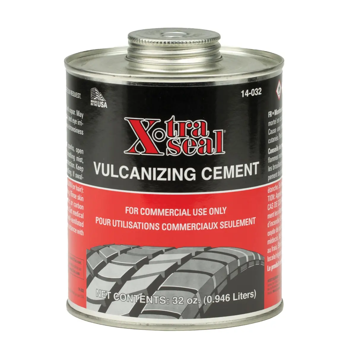 X-Tra Seal Vulcanizing Cement 32Oz Xtr 14-032 1