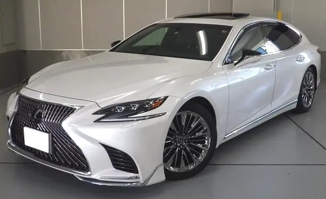 Genuine Lexus Japan 2018-2020 Ls 500/500H Premium Front Spoiler Kit (Unpainted) 1