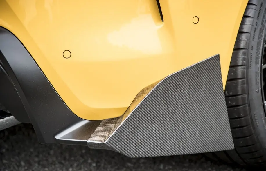 Trd Japan 2020-2025 Toyota Gr Supra Cfrp Carbon Fiber Rear Bumper Side Spoiler Kit 1
