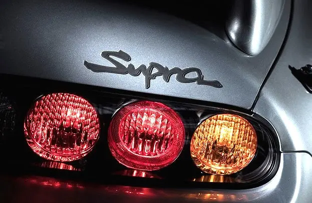 Genuine Toyota Japan Supra Rear Decal Badge Emblem 1