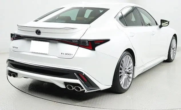 Genuine Lexus Japan 2021-2025 Is Factory Painted Side Skirts With Chrome Garnish 5