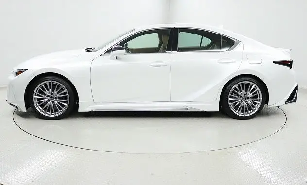 Genuine Lexus Japan 2021-2025 Is Factory Painted Side Skirts With Chrome Garnish 3
