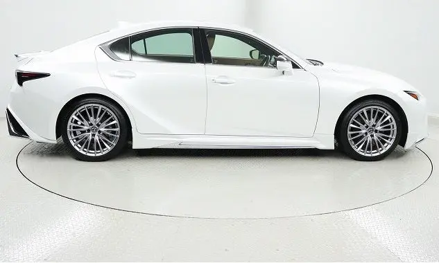Genuine Lexus Japan 2021-2025 Is Factory Painted Side Skirts With Chrome Garnish 4