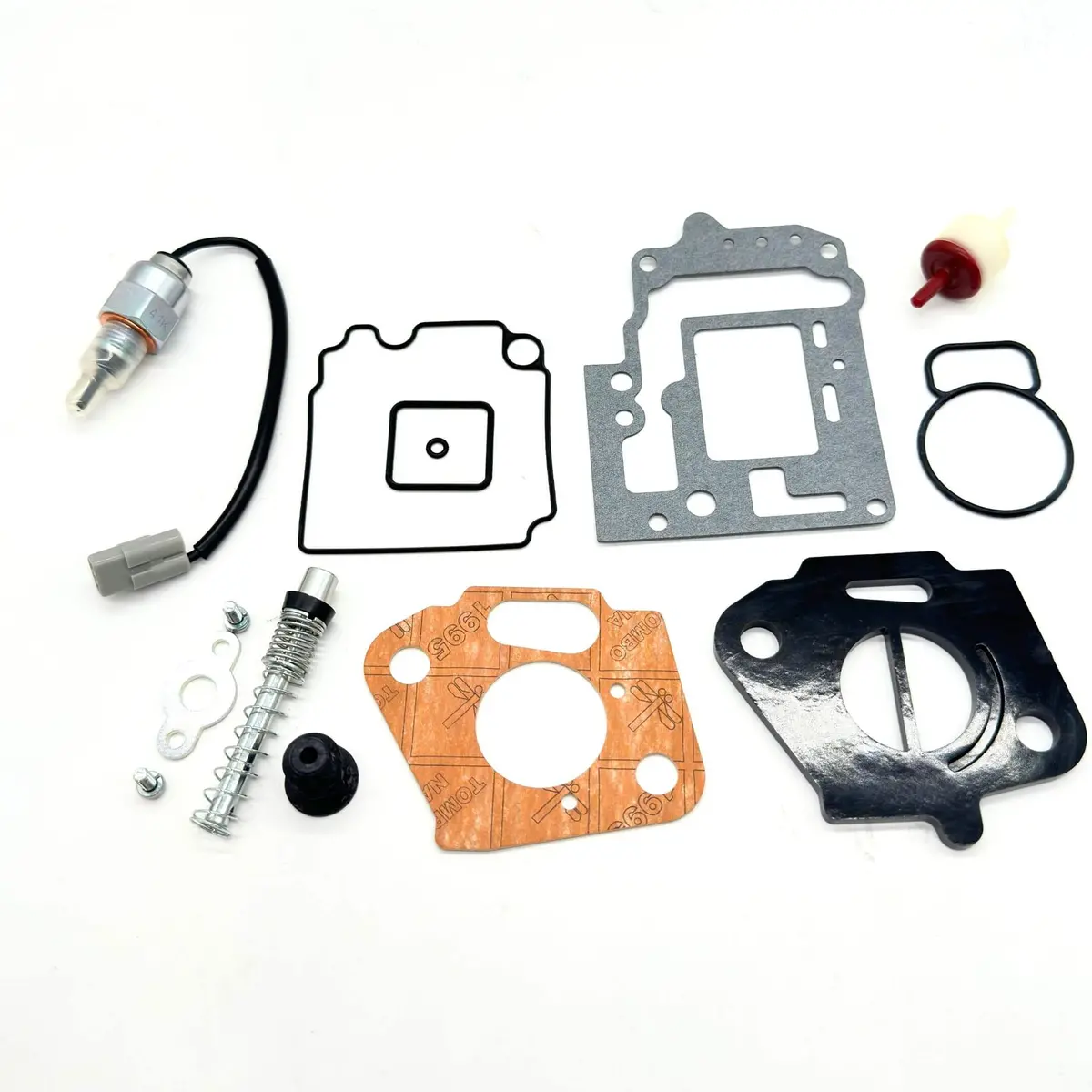 Carburetor Gasket Rebuild Kit - 14 Piece - Subaru Sambar Van Kv3, Kv4 Models - 1990-1998 1