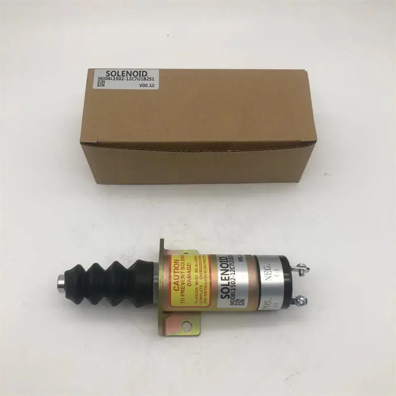 Diesel Stop Solenoid 1502-12C6u1b1s1 12V For Woodward 1500 Series 2