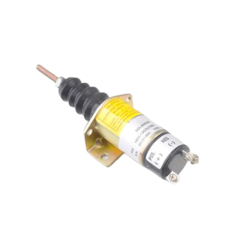 12V Diesel Stop Shut Down Solenoid 1500-2126 1502-12C8u1b1s2 For Woodward 1
