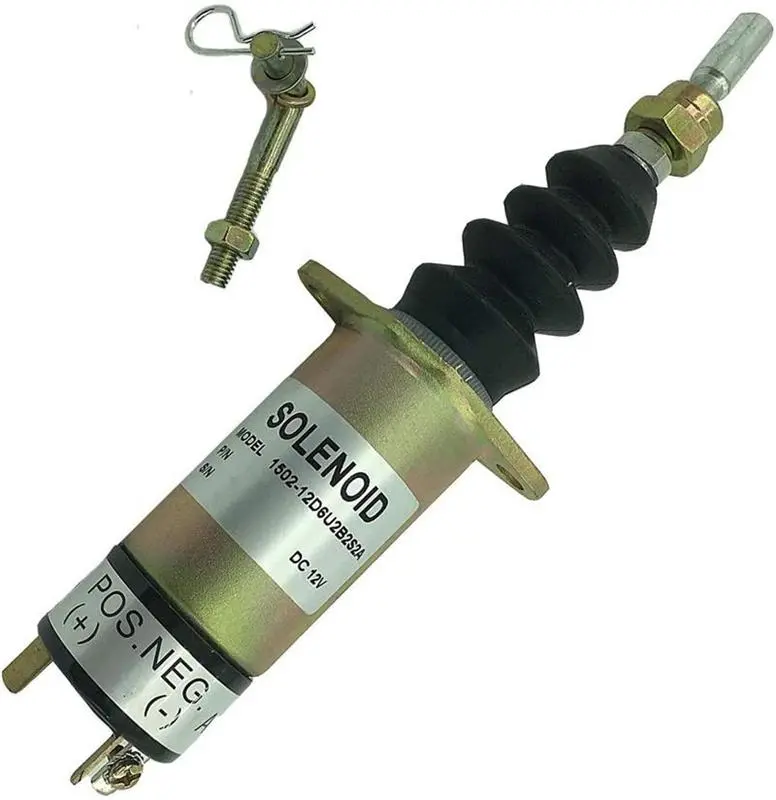 Wdpart 1502-12D6u2b2s1a 1502-12D6u2b2s2a 1500-2011 307-2546 1502 Series Sl-10616 12V Stop Solenoid For Woodward 1