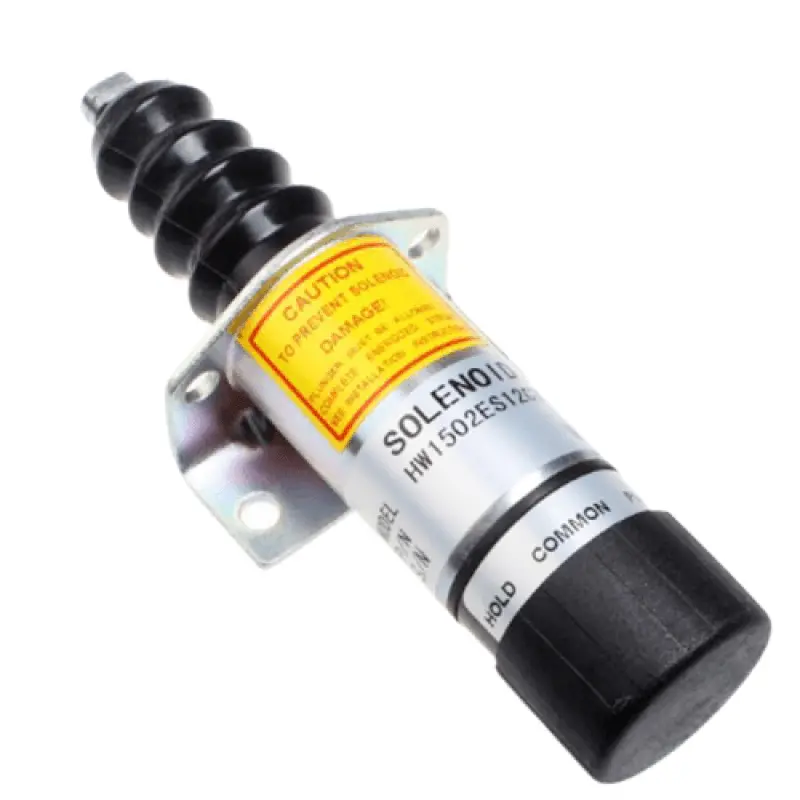 Stop Solenoid 1502Es-12C7u1b2s1 12V For Woodward 1500 Series 12V 1