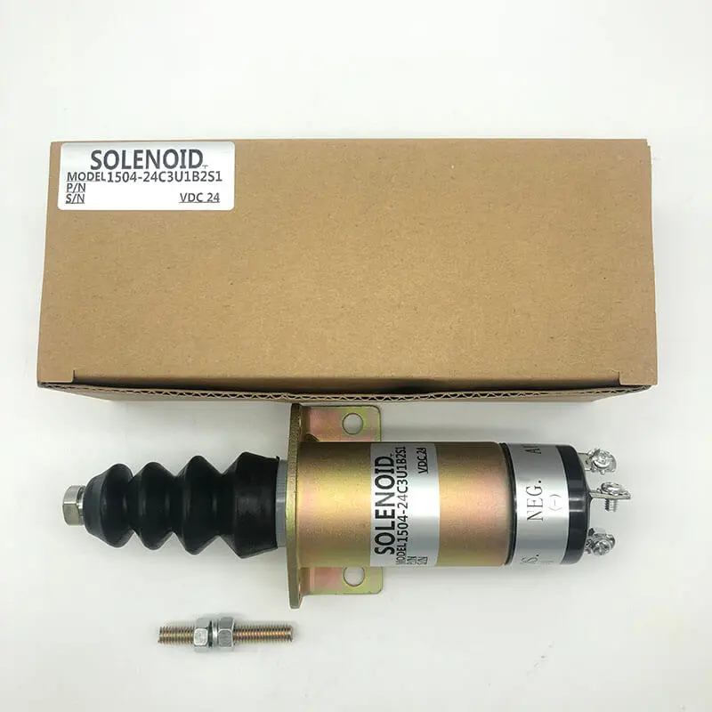 1504-24C3u1b2s1 Fuel Stop Solenoid 24V For Woodward Repair Parts 1