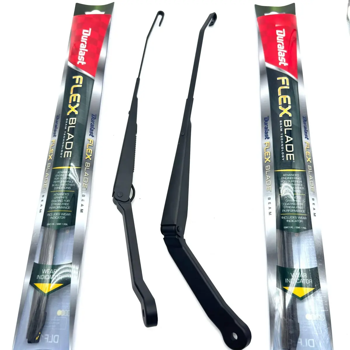 Honda Wiper Arms & Duralast Flex Windshield Wipers - Honda Acty Van Hh5, Hh6 Models - 1999-2009 1