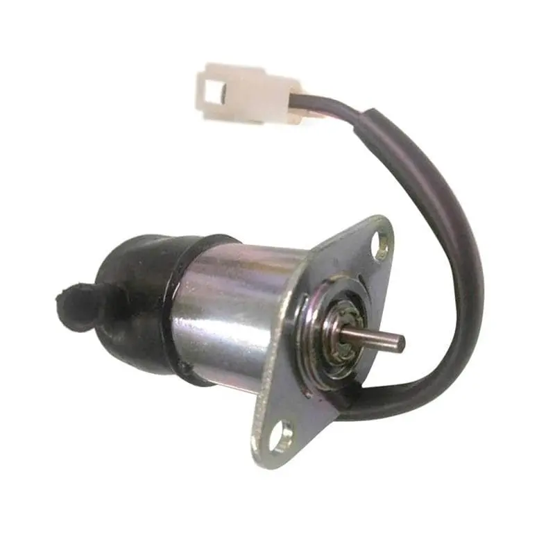 Stop Solenoid 16271-60012 052600-4151 052600-4150 For Kubota Compact Tractor Bx2200d Excavator Kx41-2 Kx61-2 1