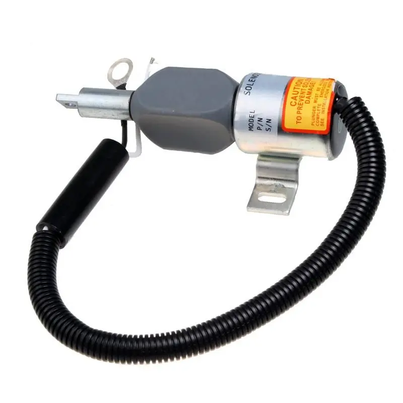 8944507231 894450-7231 Mv1-40 12V Fuel Shut Off Solenoid For Isuzu Engine Parts 1