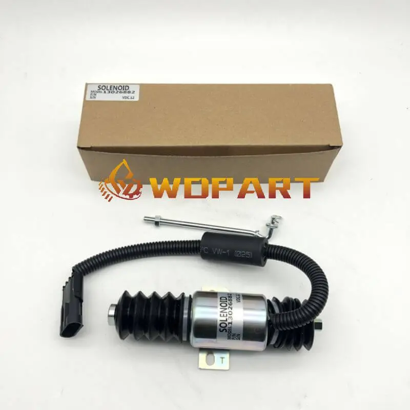 Fuel Shut Off Stop Solenoid Valve 13026882 12V 24V For Deutz Agriculturer Td226b-4 2