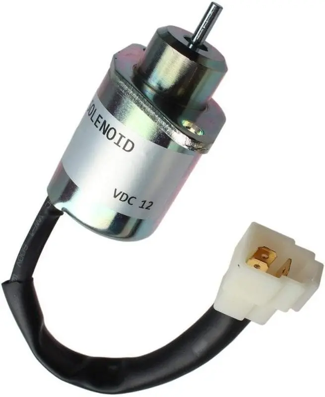 Stop Solenoid 1661660010 12V For Kubota B1700 B1700e B21 B2100 B2100d Bx2200 B2400 1