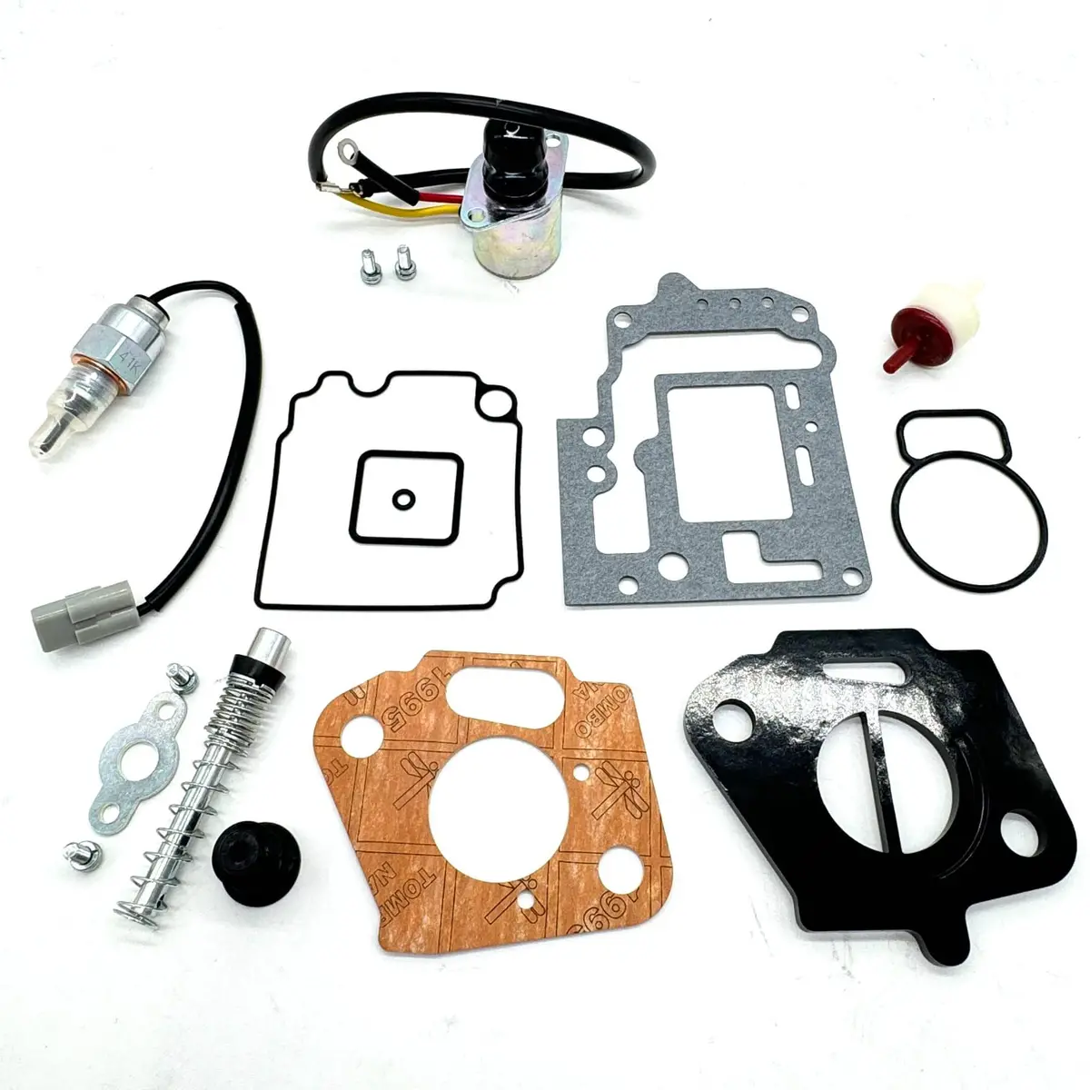Carburetor Gasket Rebuild Kit - 15 Piece - Subaru Sambar Truck Ks3, Ks4 Models - 1990-1998 1