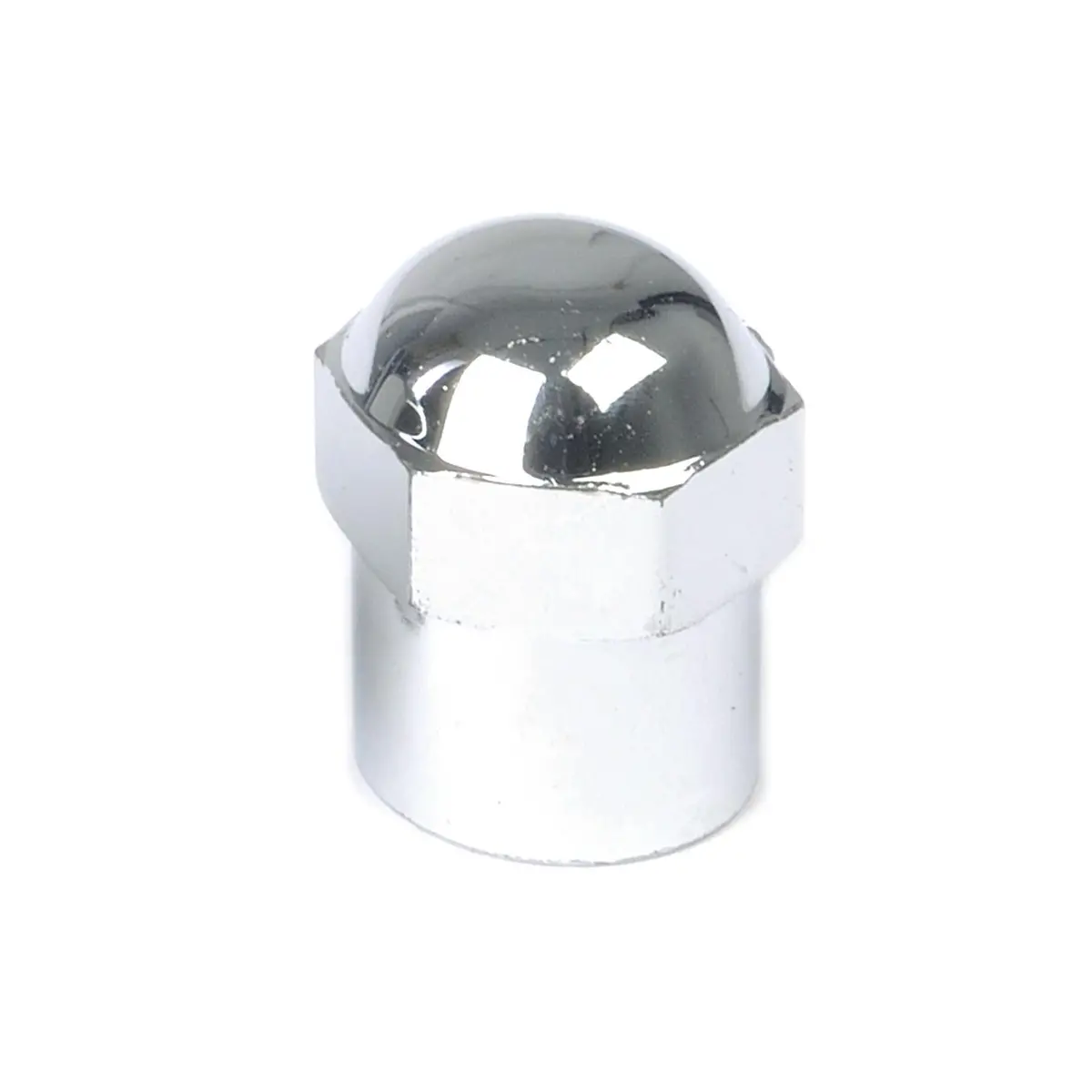 X-Tra Seal Chrome Hex-Head Valve Cap Xtr 17-493 (Box Of 100) 1