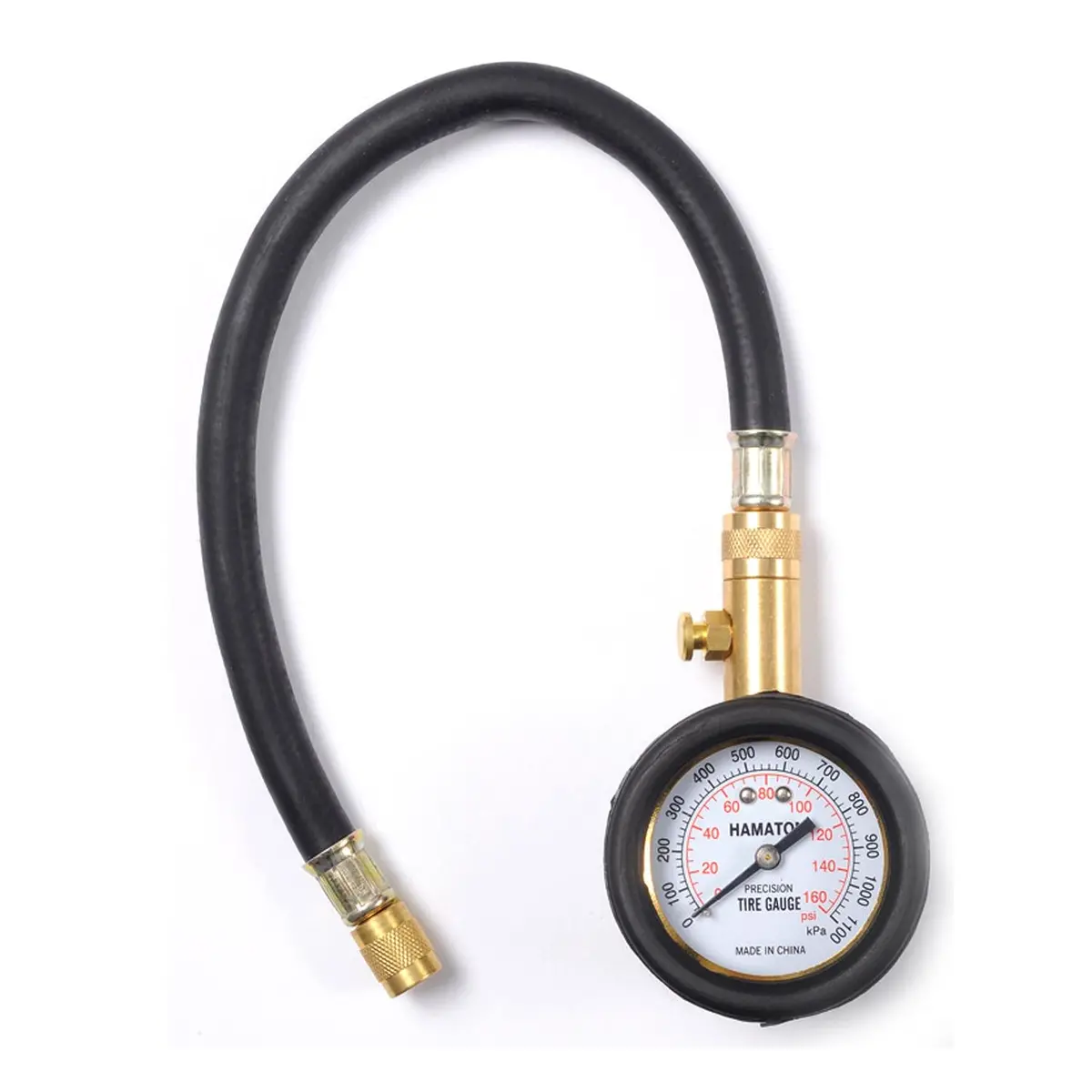 X-Tra Seal Dial Air Gauge (Psi & Kpa) With 14″ Hose, 0 – 160 Psi Xtr 17-917 1