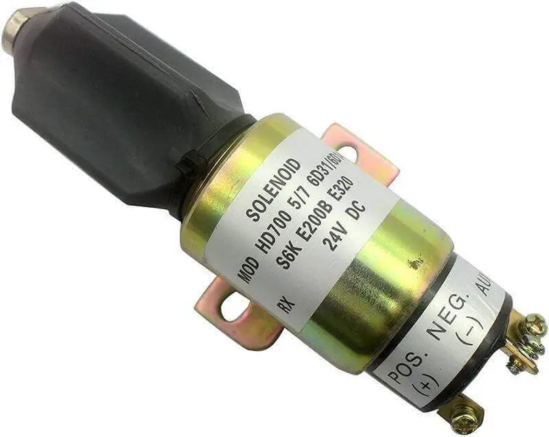 1751-24E7u1b1a Sa-4148-T Fuel Stop Solenoid 24V For Woodward Hyundai Excavator R160lc-7 R180lc-7 R170w-7 6D24 1